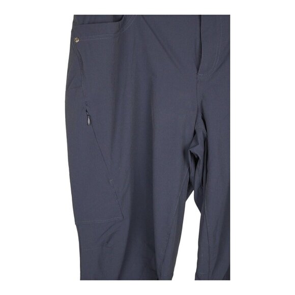 Duluth Trading Pants Womens Blue Flexpedition Cargo Crop Hike Trail 18 x 31 - Picture 9 of 9